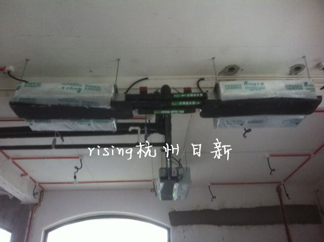 空調(diào)現(xiàn)場施工情況