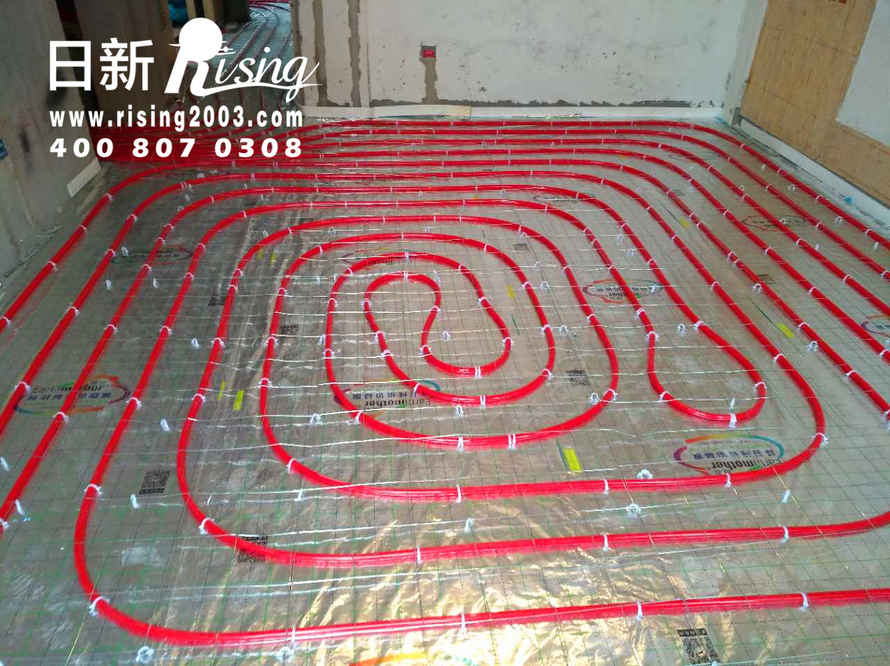 風冷熱泵系統(tǒng)：西溪融莊15-#項目地暖