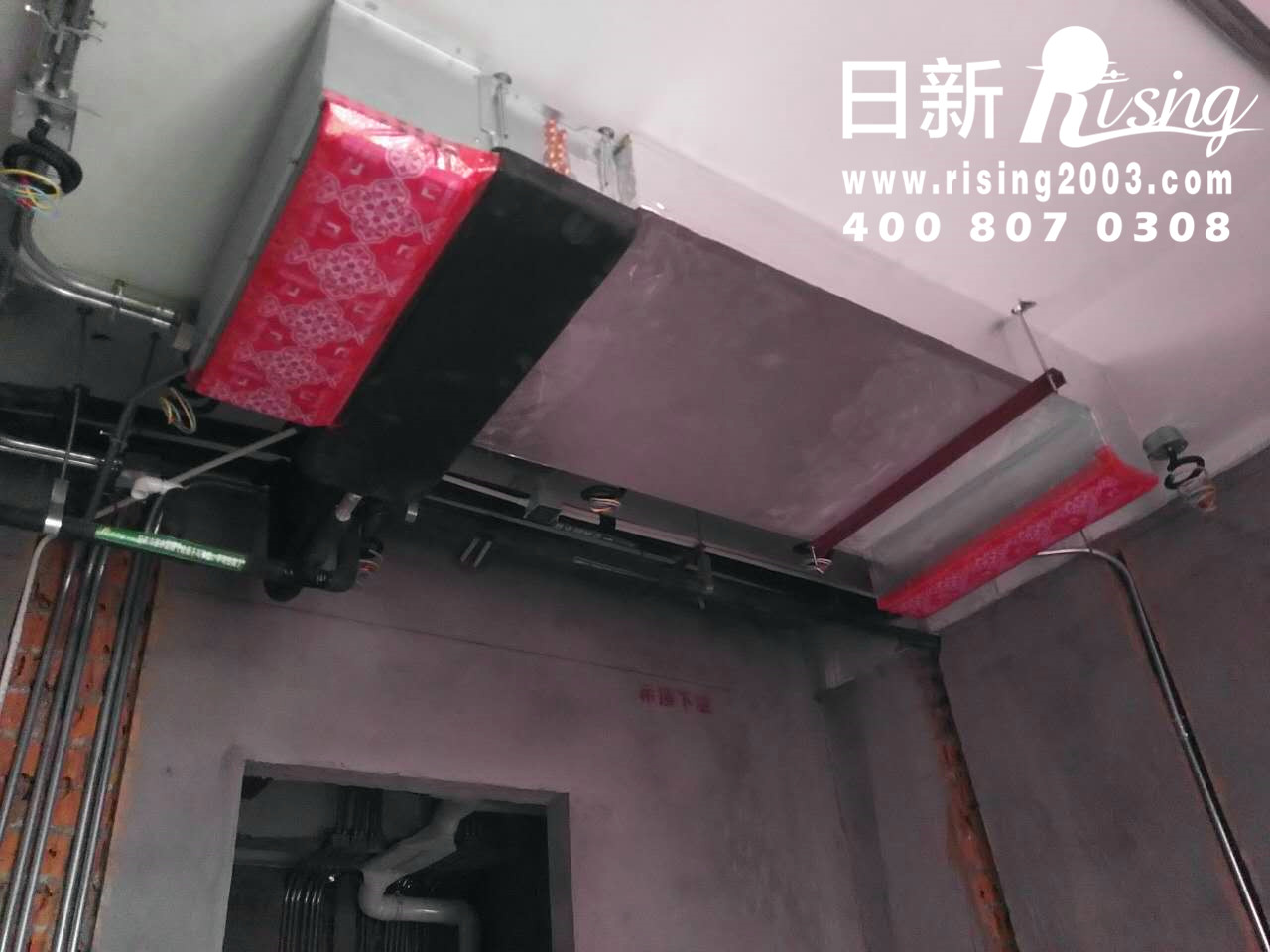 風冷熱泵系統(tǒng)：西溪融莊15-#項目空調(diào)
