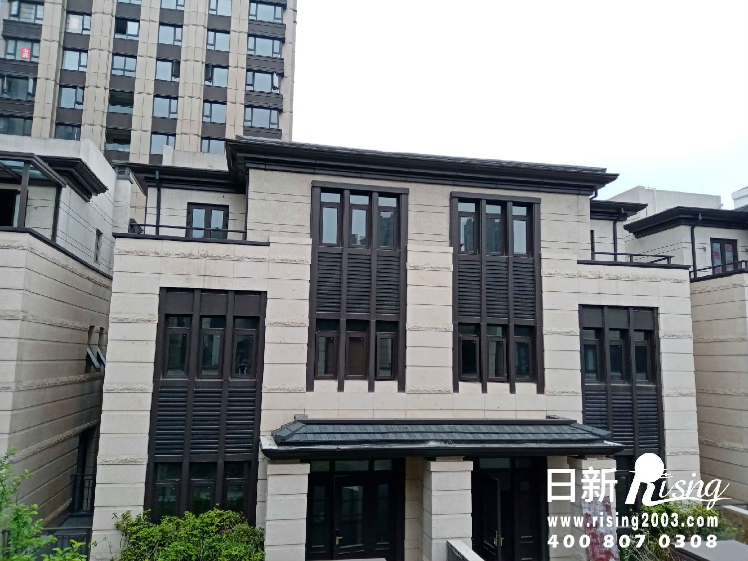 國悅府風冷熱泵系統(tǒng)項目案例【日新環(huán)境】