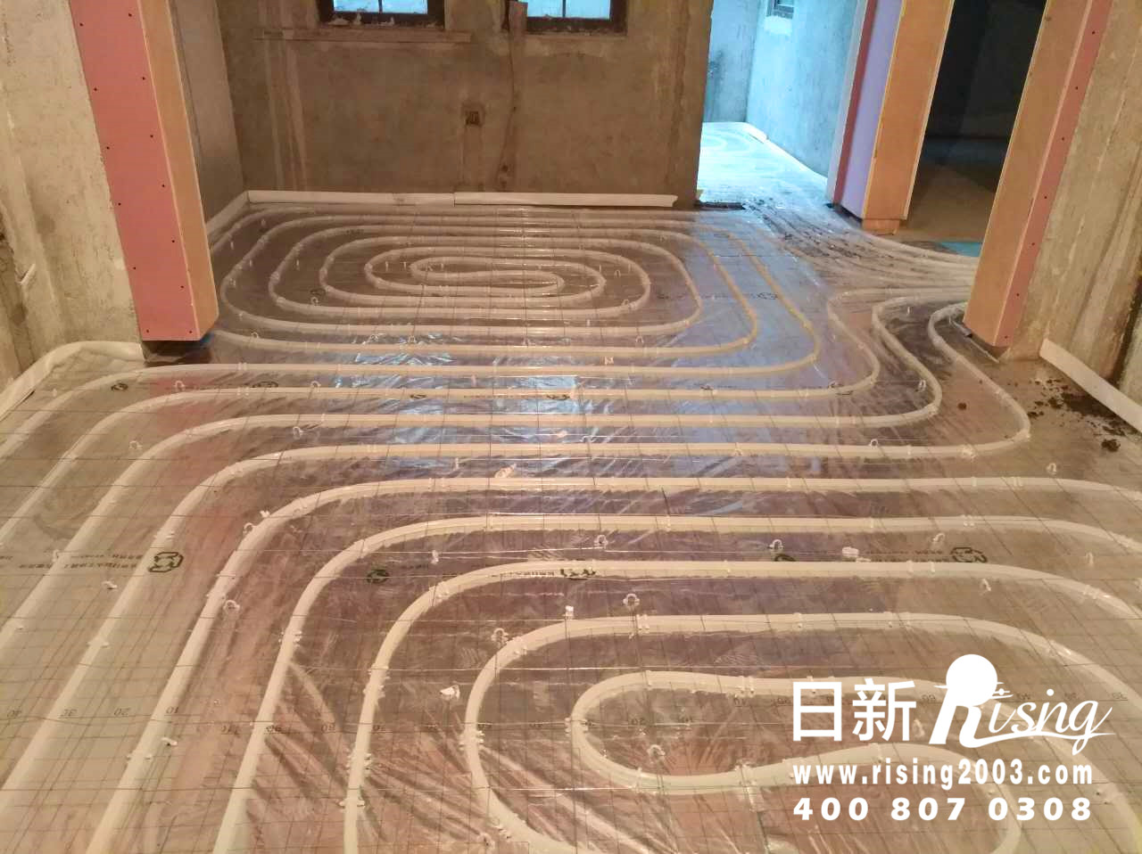風(fēng)冷熱泵系統(tǒng)：萬錦山莊百合苑項(xiàng)目地暖