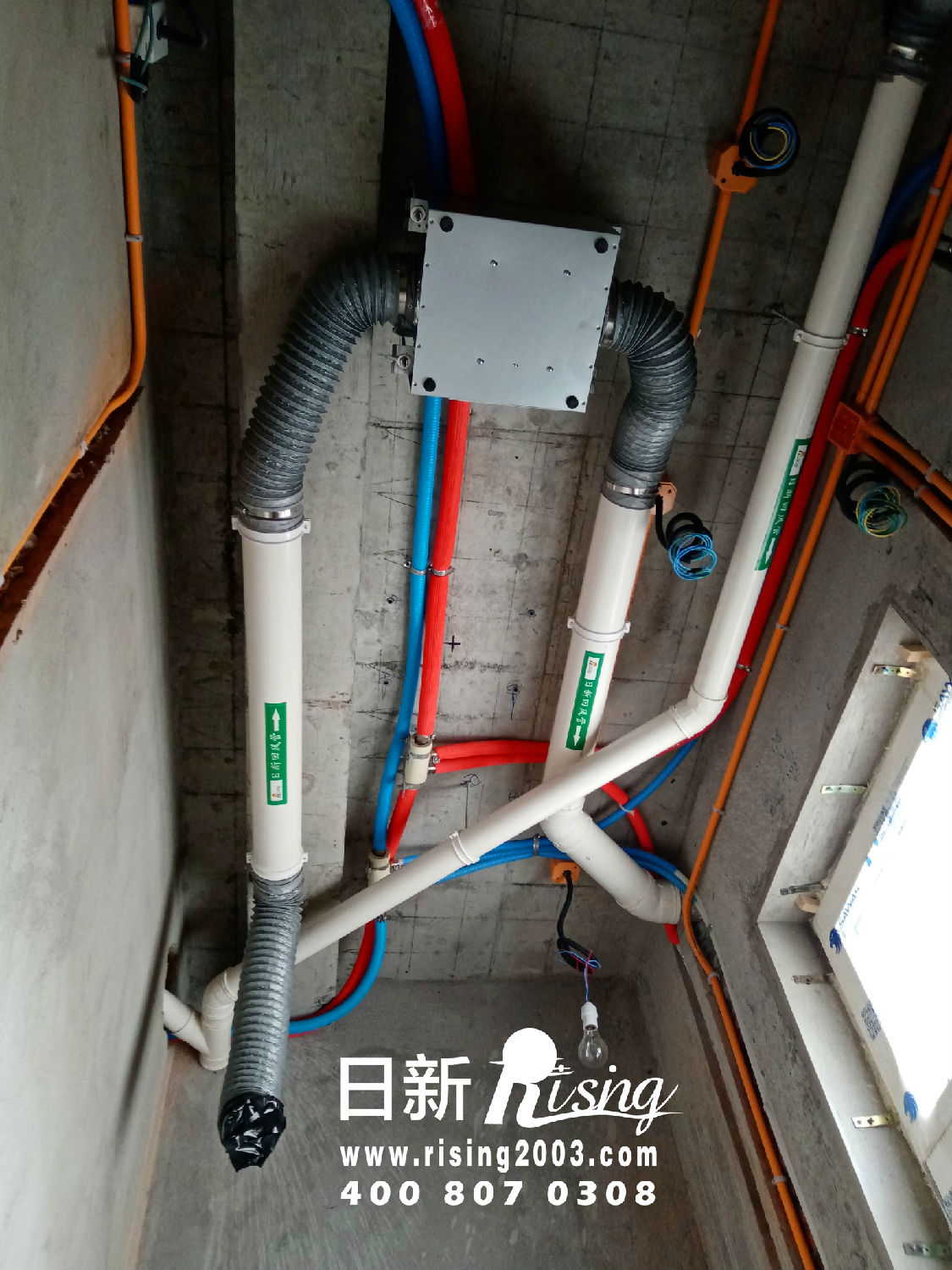 地源熱泵系統(tǒng)：云棲碟谷鳳碟苑項目管道