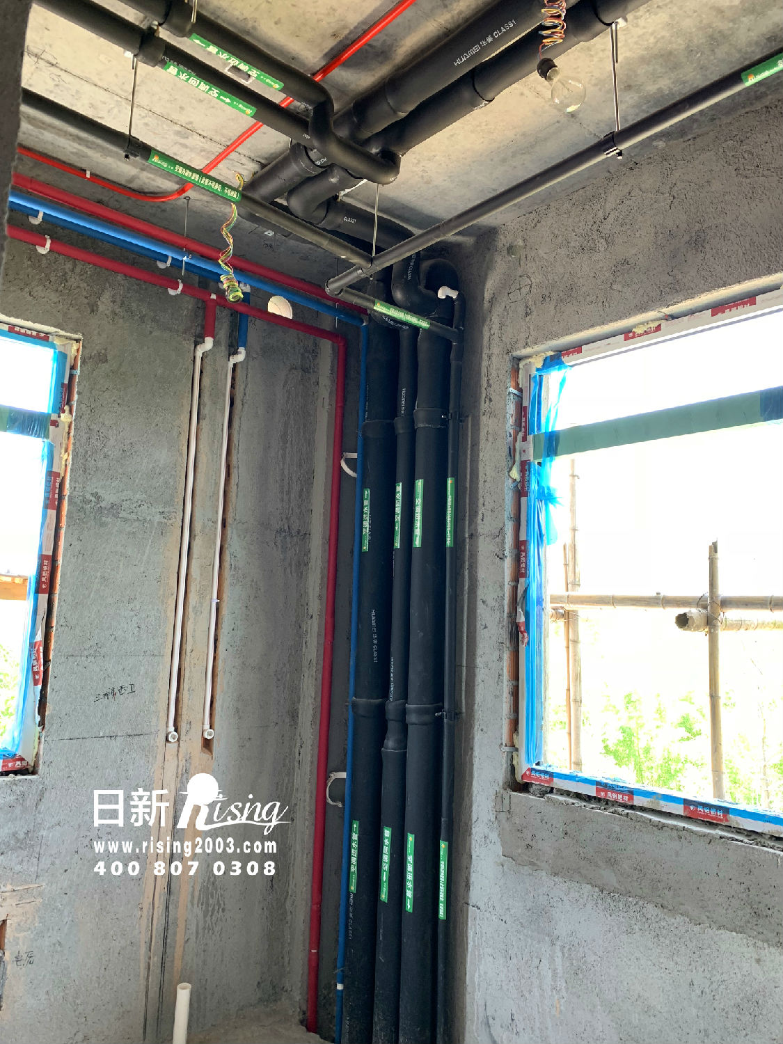 地源熱泵系統(tǒng)：安吉自建別墅項(xiàng)目空調(diào)階段