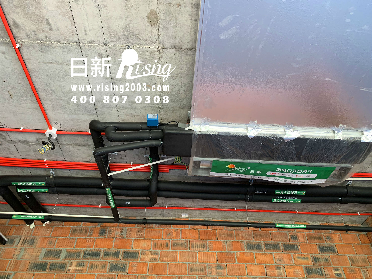 地源熱泵系統(tǒng)：安吉自建別墅項(xiàng)目空調(diào)階段