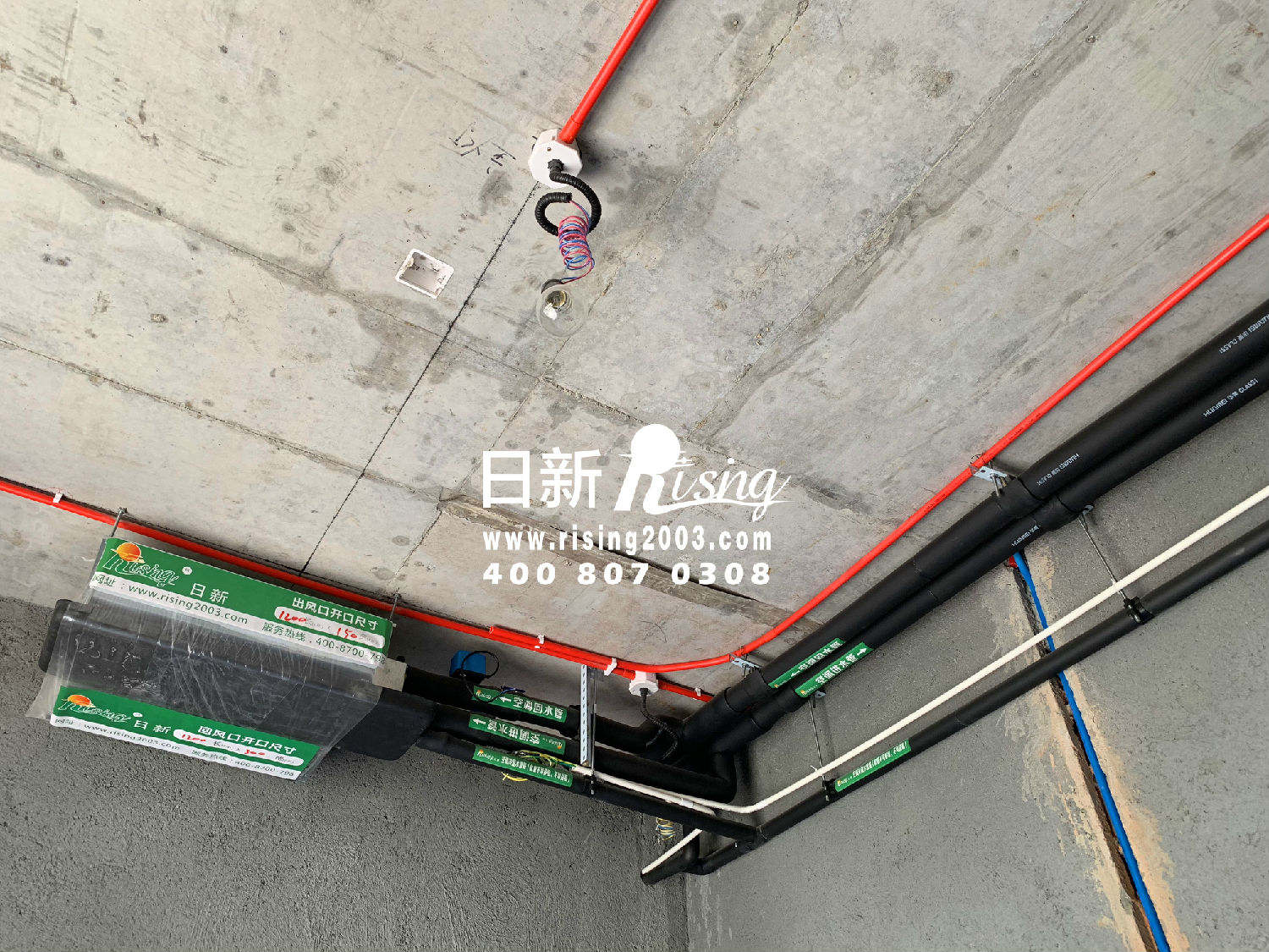 地源熱泵系統(tǒng)：安吉自建別墅項(xiàng)目空調(diào)階段