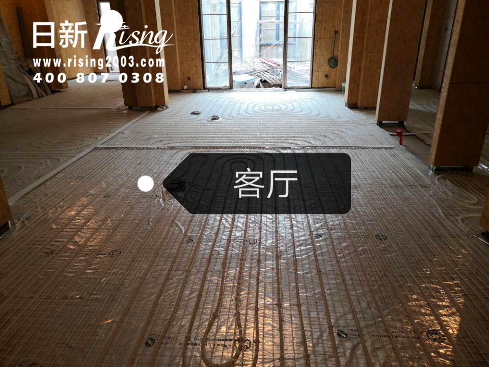 氟系統(tǒng)空調(diào)集成項(xiàng)目：溪上玫瑰園美林苑項(xiàng)目地暖