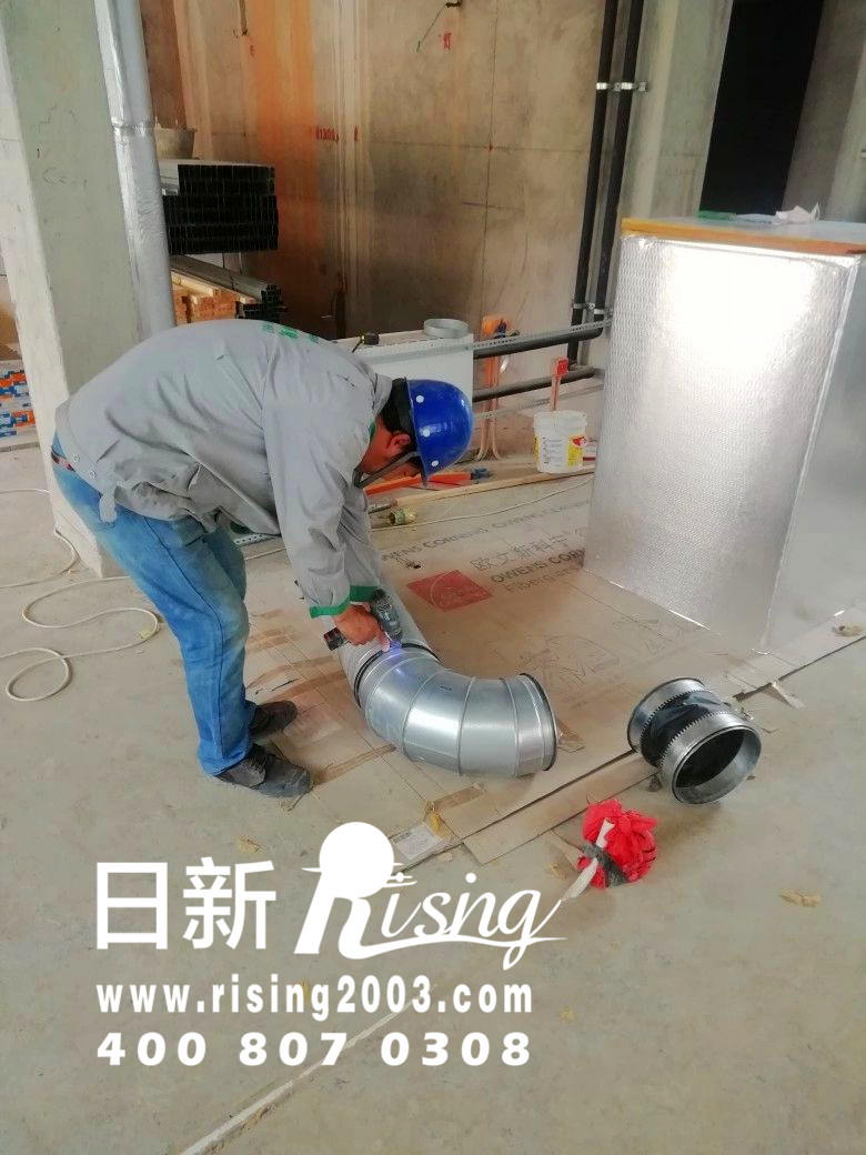 地源熱泵系統(tǒng)：云棲蝶谷鳳碟苑項(xiàng)目施工現(xiàn)場