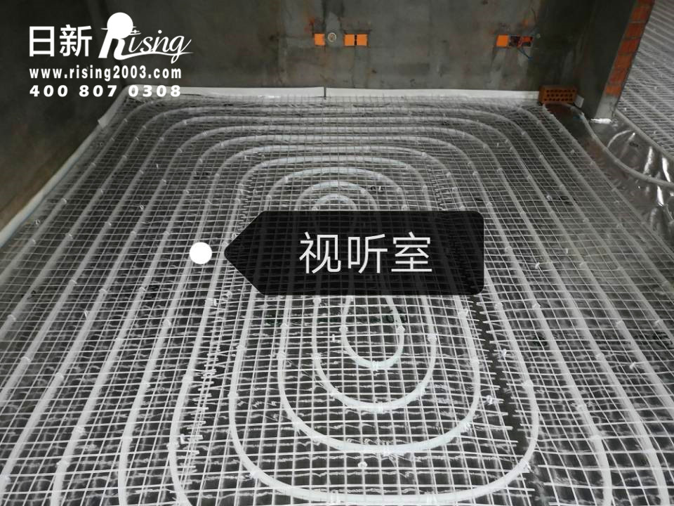 氟系統(tǒng)空調(diào)集成項(xiàng)目：九龍山莊吟麓苑4#項(xiàng)目地暖階段