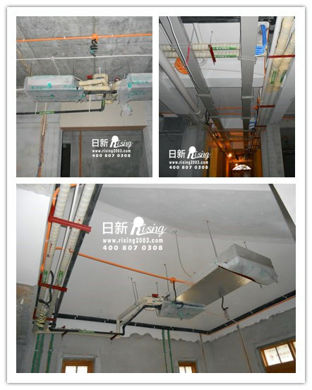 桃花源雪濤村地源熱泵系統(tǒng)空調(diào)階段