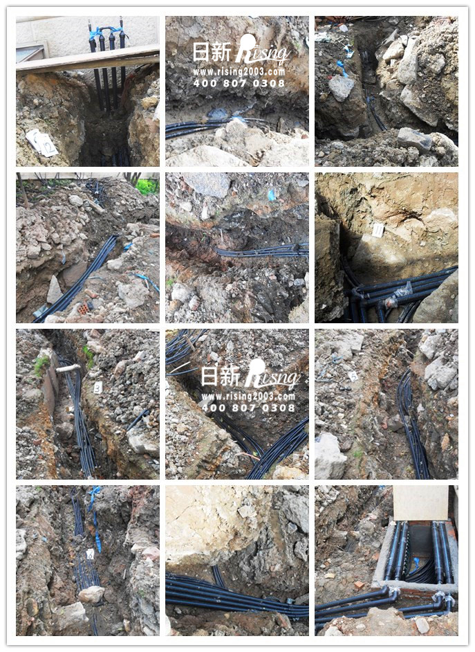 地源熱泵系統(tǒng)：大華西溪風(fēng)情悅宮項(xiàng)目打井階段