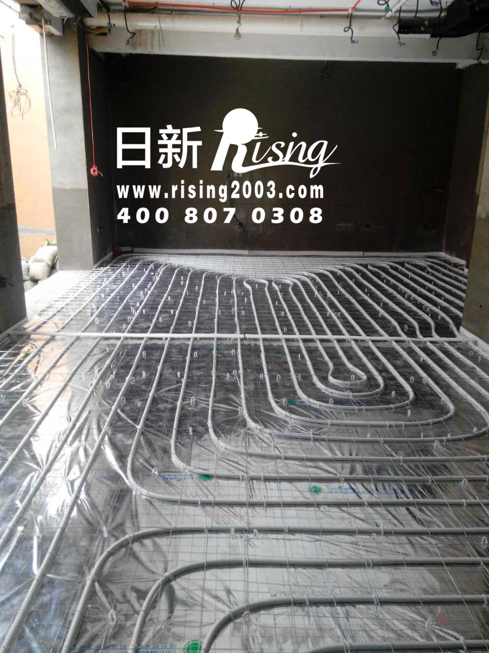 地源熱泵系統(tǒng)：大華西溪風(fēng)情悅宮項(xiàng)目地暖階段