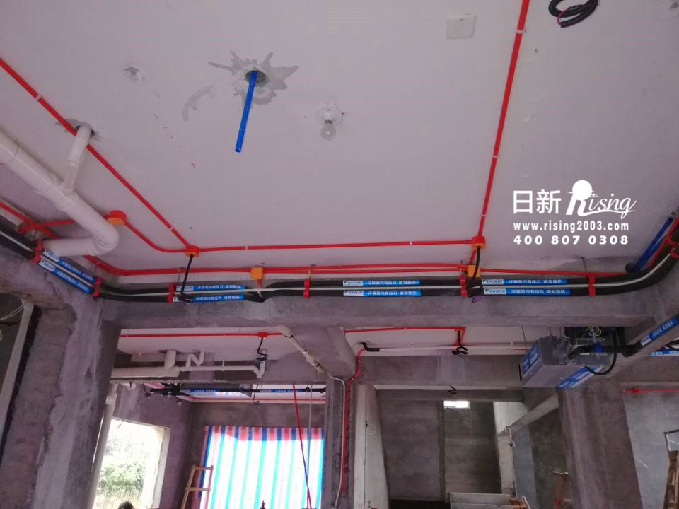 空調(diào)安裝階段