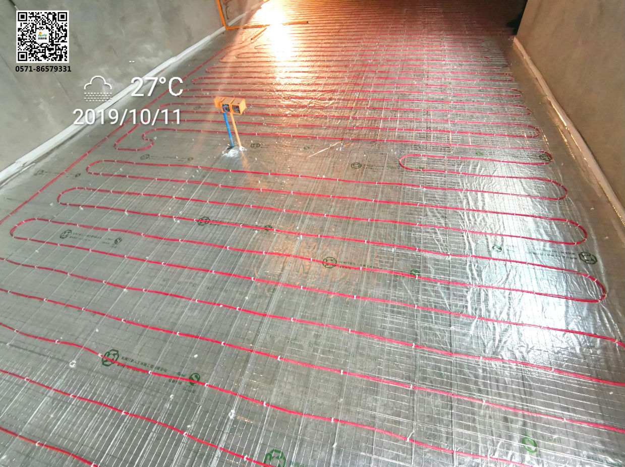 日新環(huán)境項(xiàng)目丹佛斯電地暖安裝施工圖