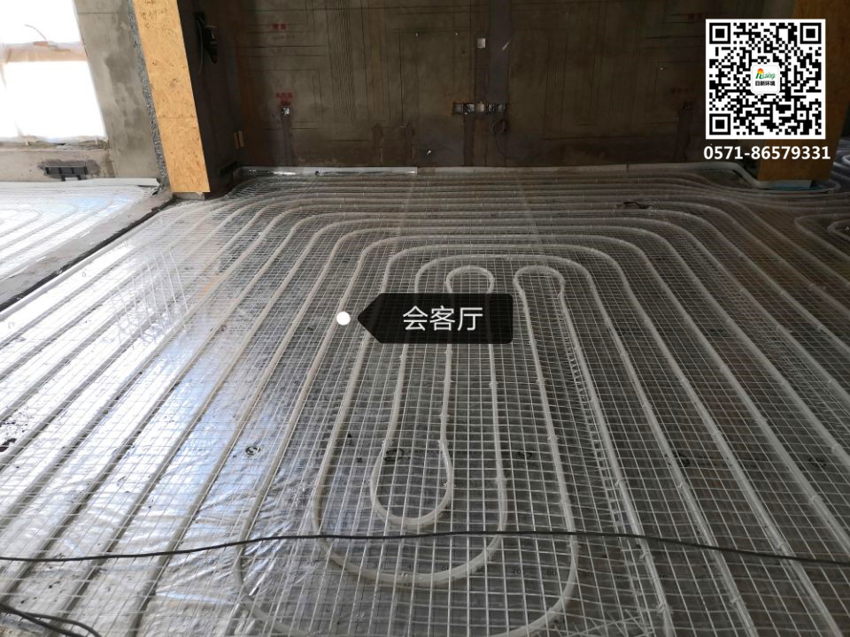 別墅地源熱泵空調(diào)系統(tǒng)-綠城桃花源玲瓏西村地暖階段