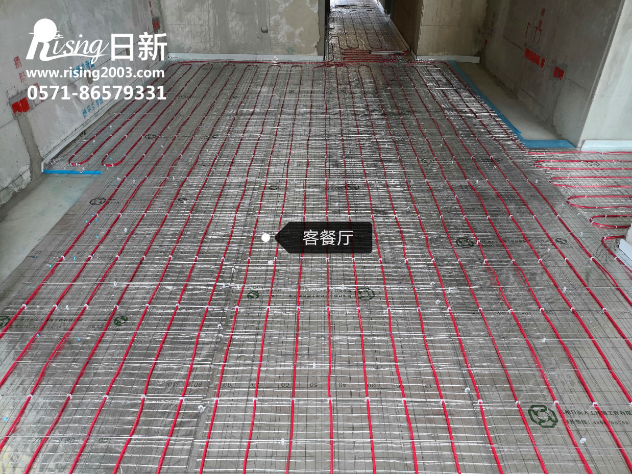 金色時光項目氟系統(tǒng)+丹佛斯電地暖【日新環(huán)境】