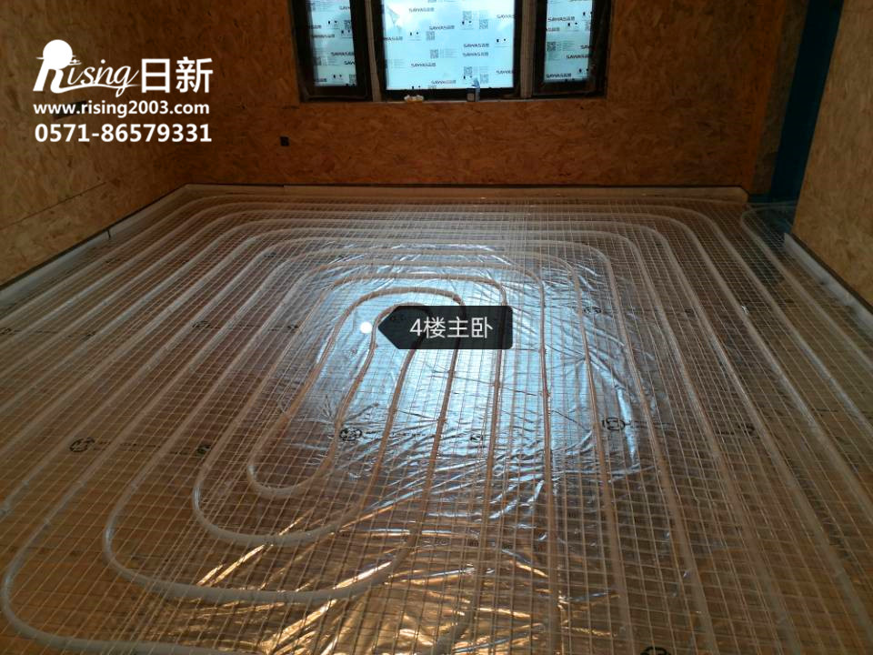 徑山小古城村別墅項目氟系統(tǒng)+丹佛斯水地暖【日新環(huán)境】