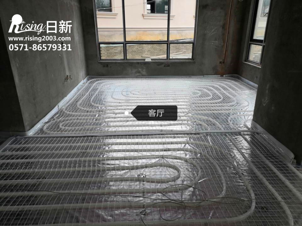 徑山小古城村別墅項目氟系統(tǒng)+丹佛斯水地暖【日新環(huán)境】