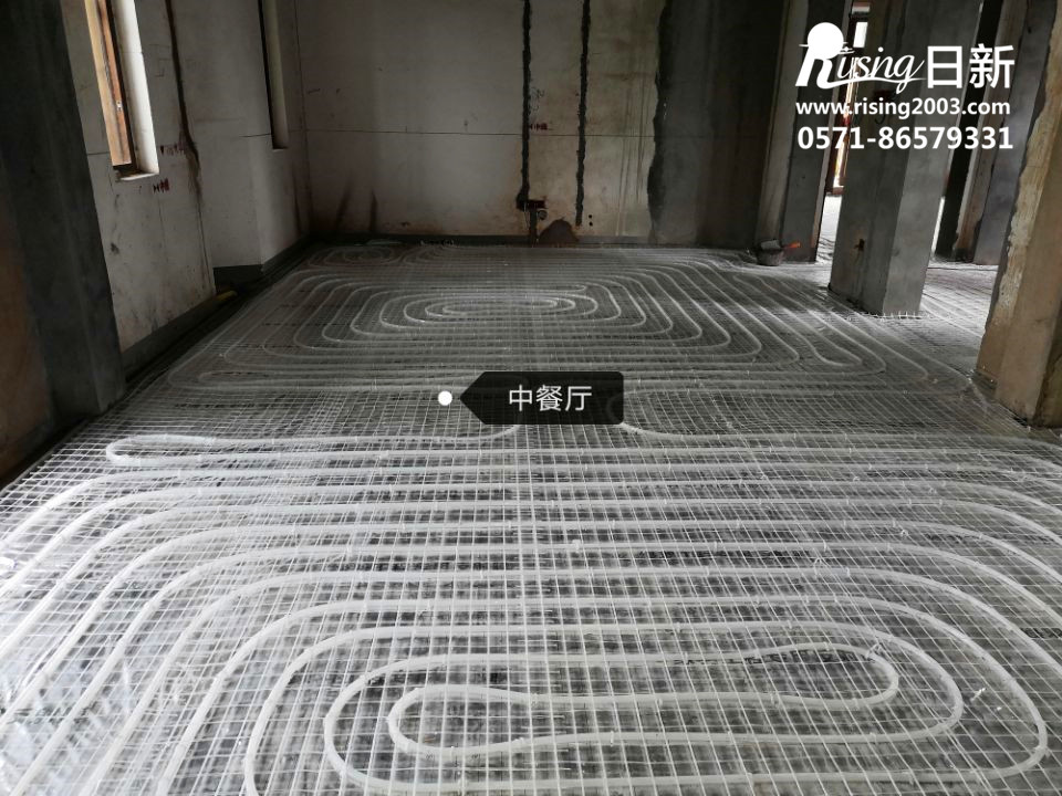 海寧百合新城工程項目案例地暖階段【日新環(huán)境】