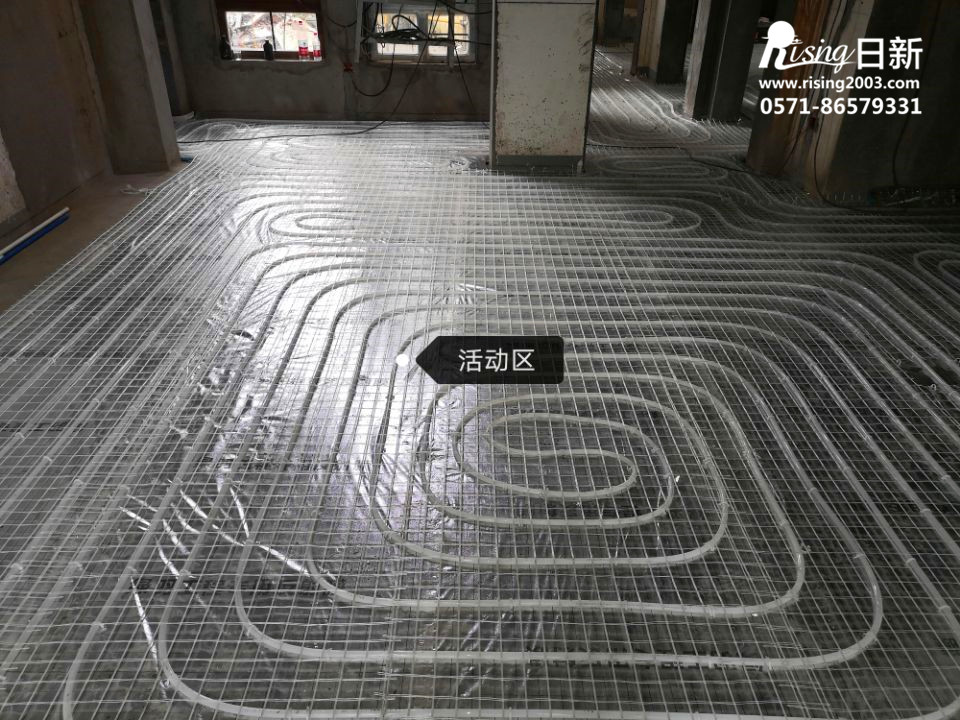 海寧百合新城工程項目案例地暖階段【日新環(huán)境】
