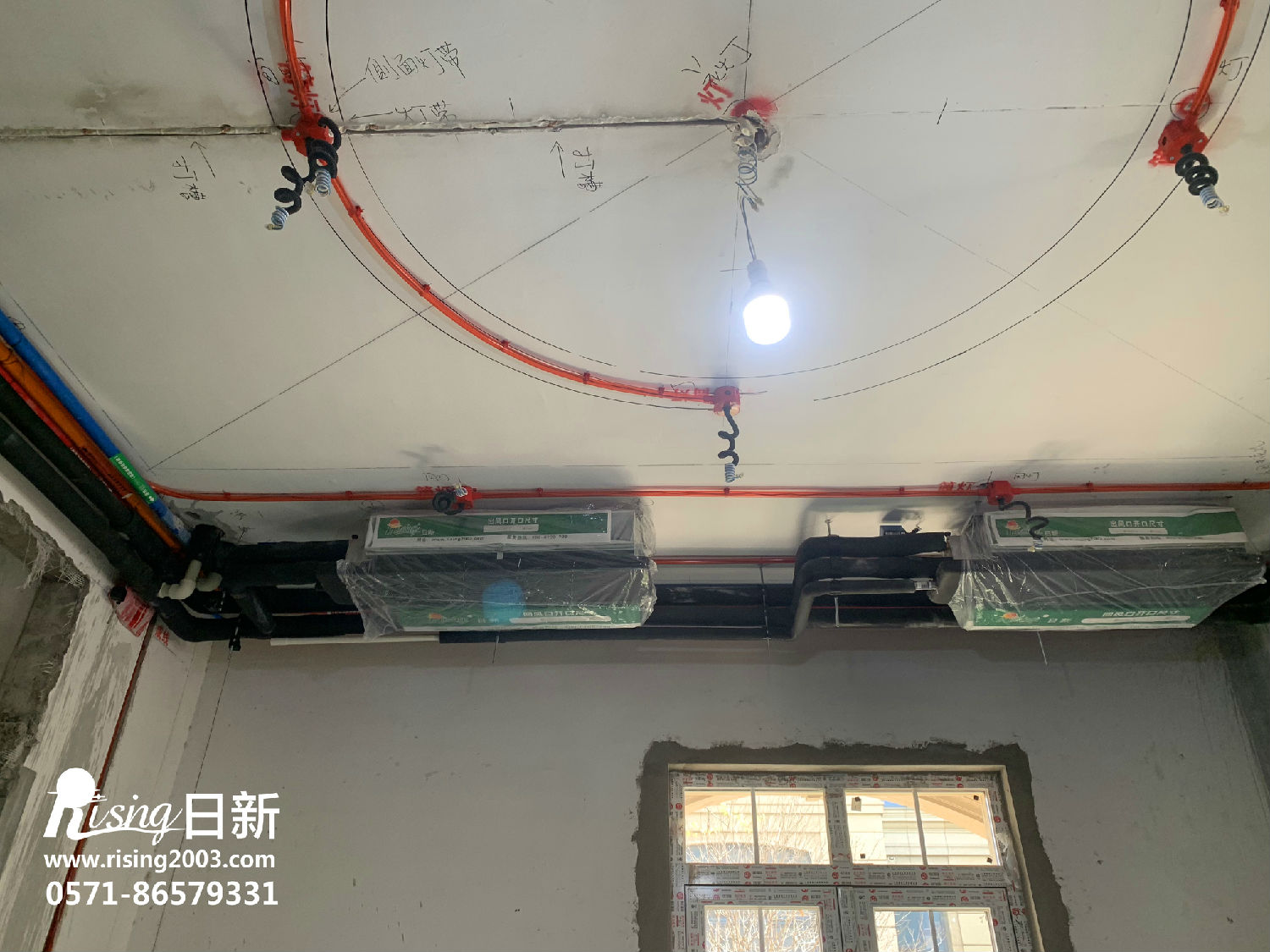 紫郡西苑地源熱泵系統(tǒng)空調(diào)階段【日新環(huán)境】