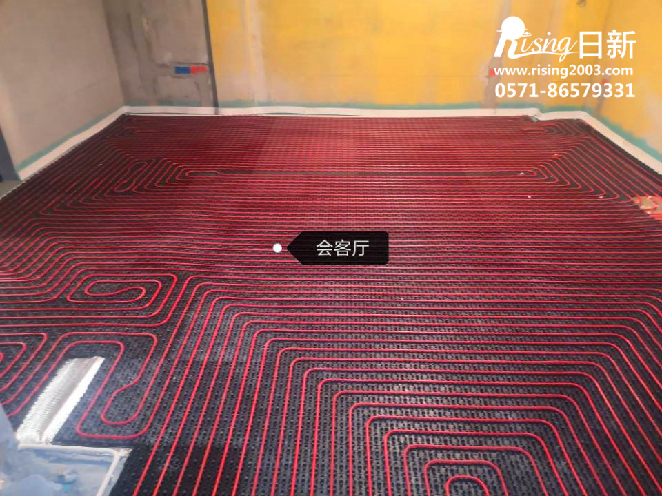 嘉悅府氟系統(tǒng)項(xiàng)目地暖階段【日新環(huán)境】