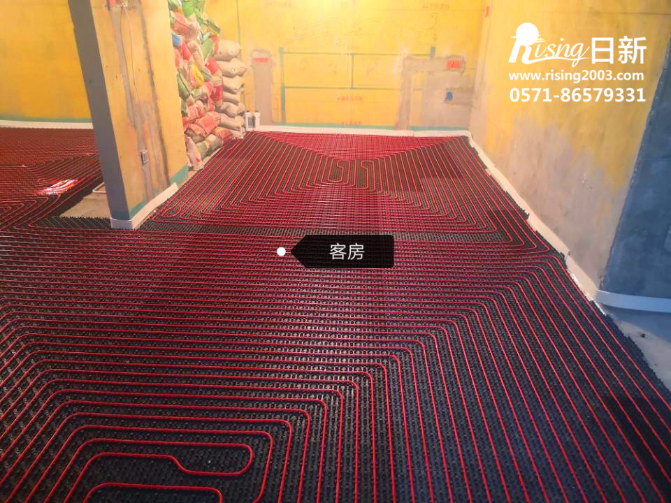 嘉悅府氟系統(tǒng)項(xiàng)目地暖階段【日新環(huán)境】