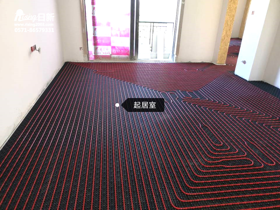 舟山別墅地暖施工現(xiàn)場【日新環(huán)境】