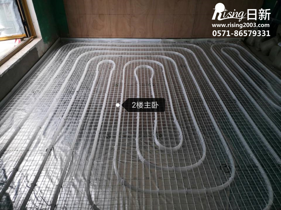 舟山別墅丹佛斯地暖施工現(xiàn)場(chǎng)【日新環(huán)境】