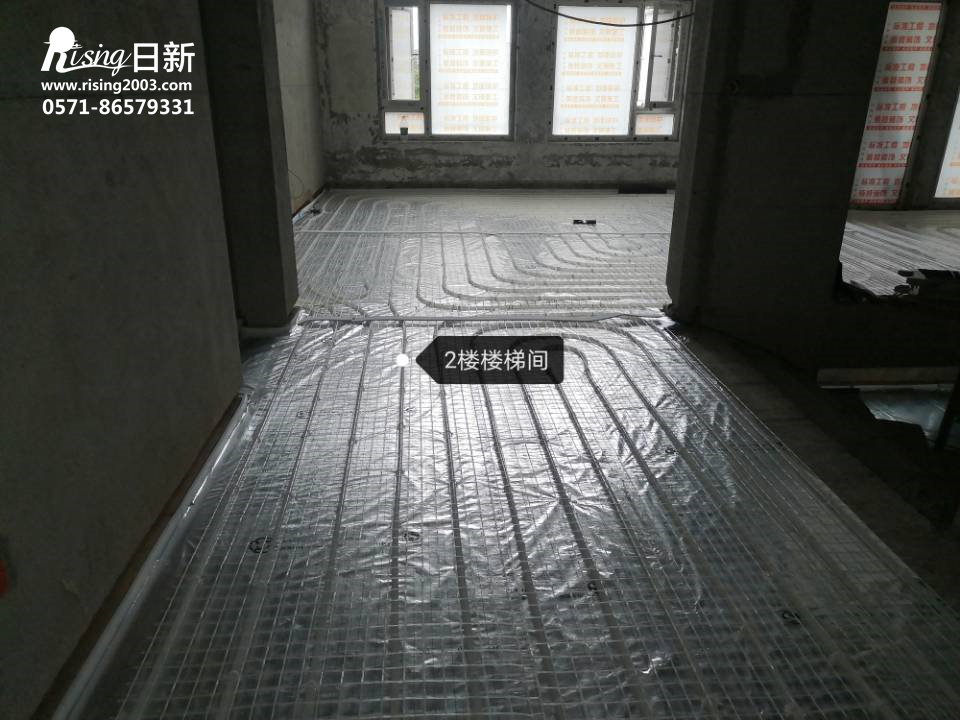 白云深處別墅地源熱泵系統(tǒng)地暖階段【日新環(huán)境】