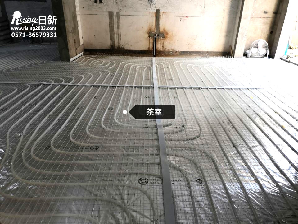 白云深處別墅地源熱泵系統(tǒng)地暖階段【日新環(huán)境】
