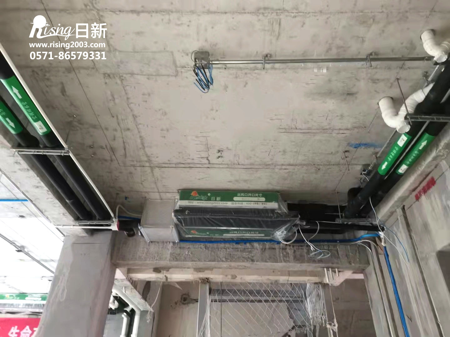 國之璟府別墅風冷熱泵系統(tǒng)項目空調階段【日新環(huán)境】