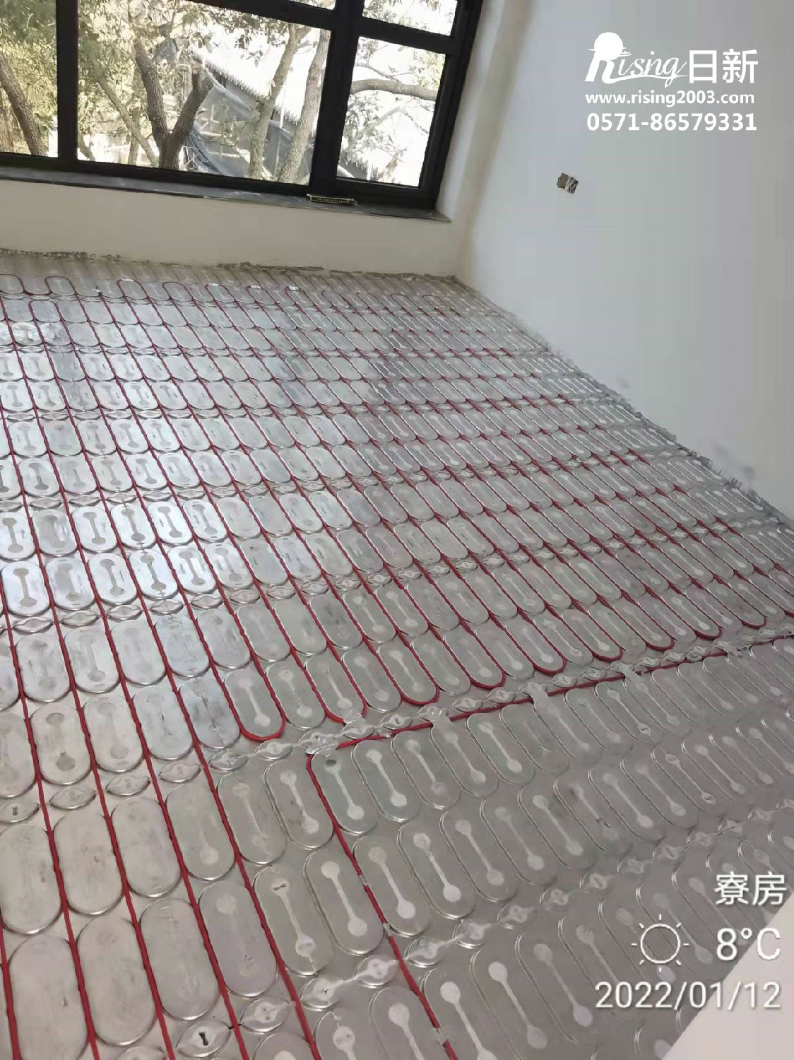 寺廟丹佛斯電地暖項(xiàng)目【日新環(huán)境】