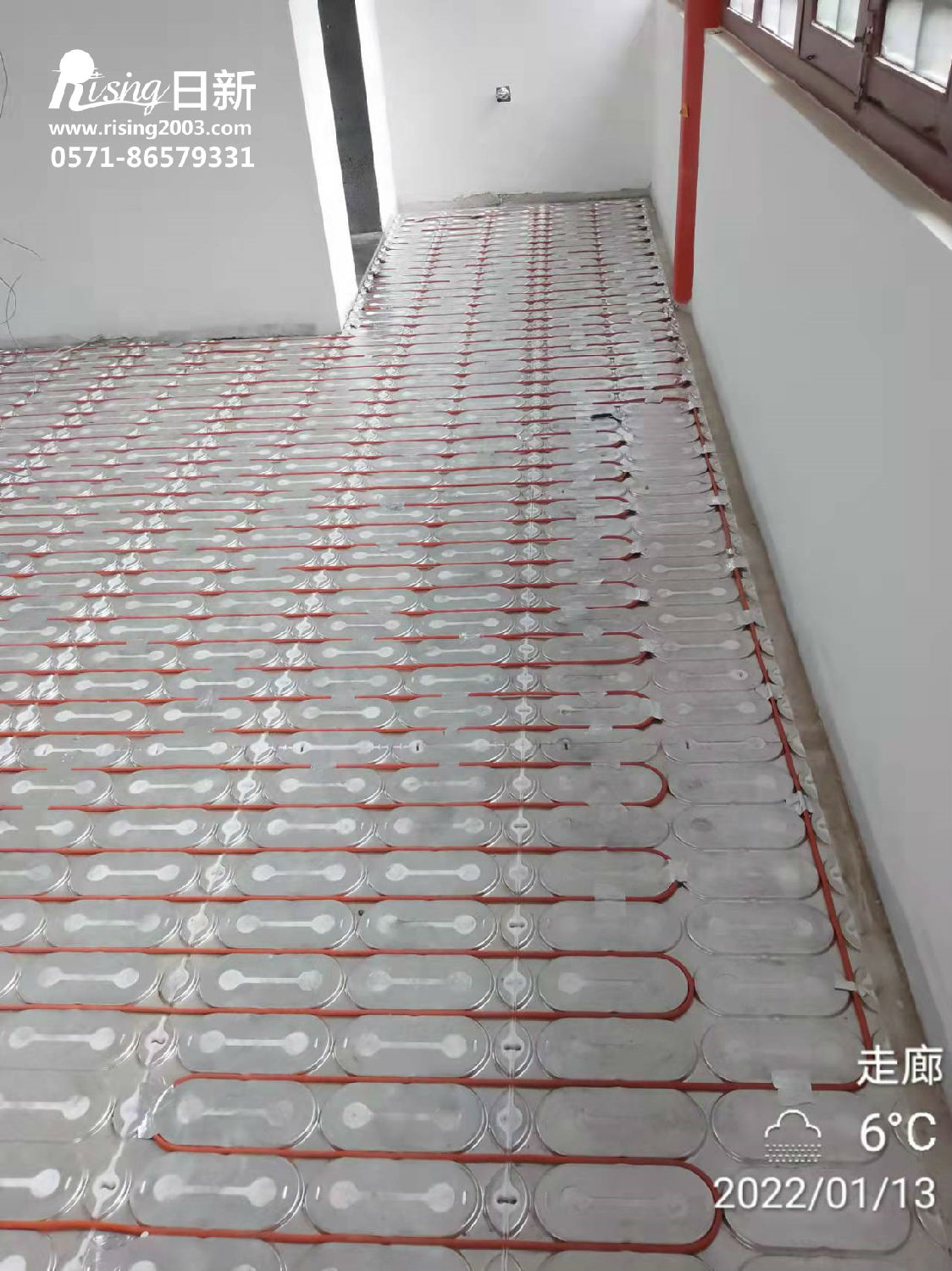 寺廟丹佛斯電地暖項(xiàng)目【日新環(huán)境】