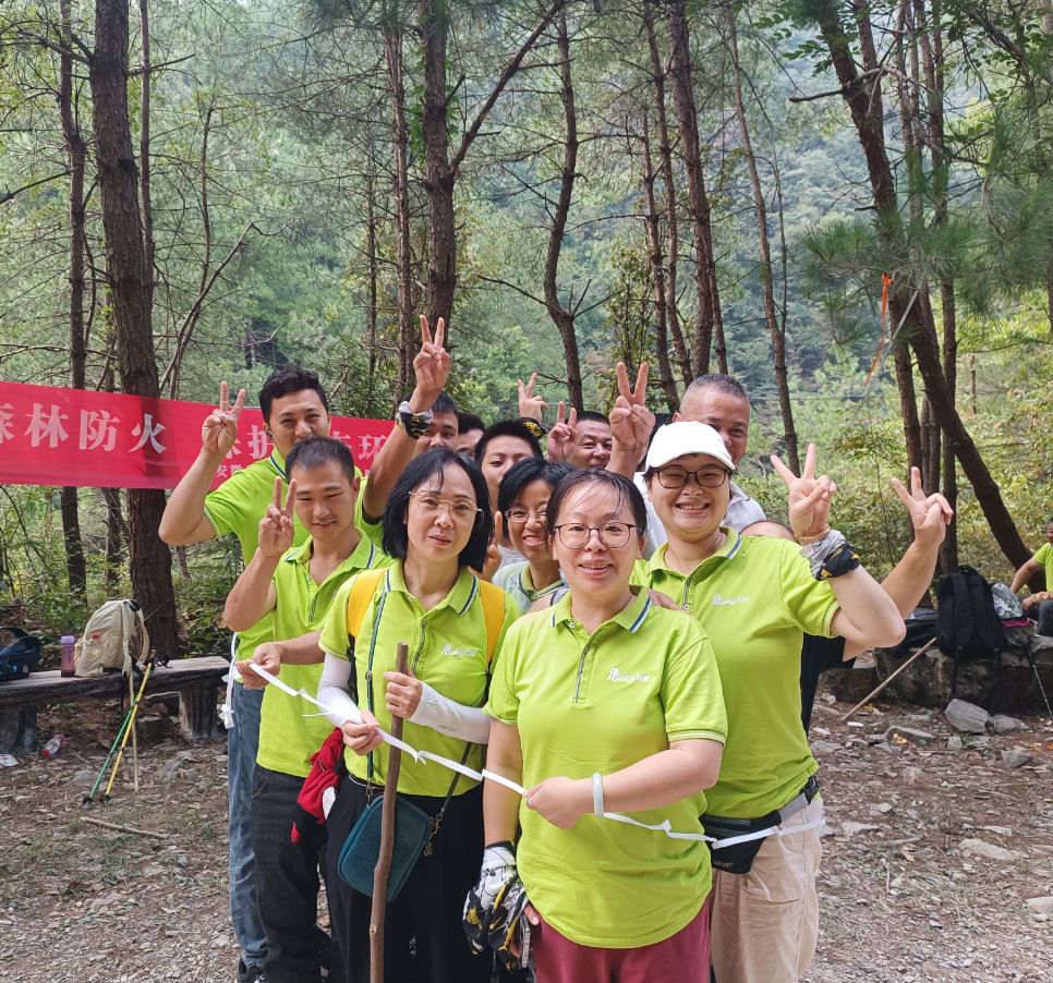 感行走力量，展日新風采，日新環(huán)境徽杭古道徒步行