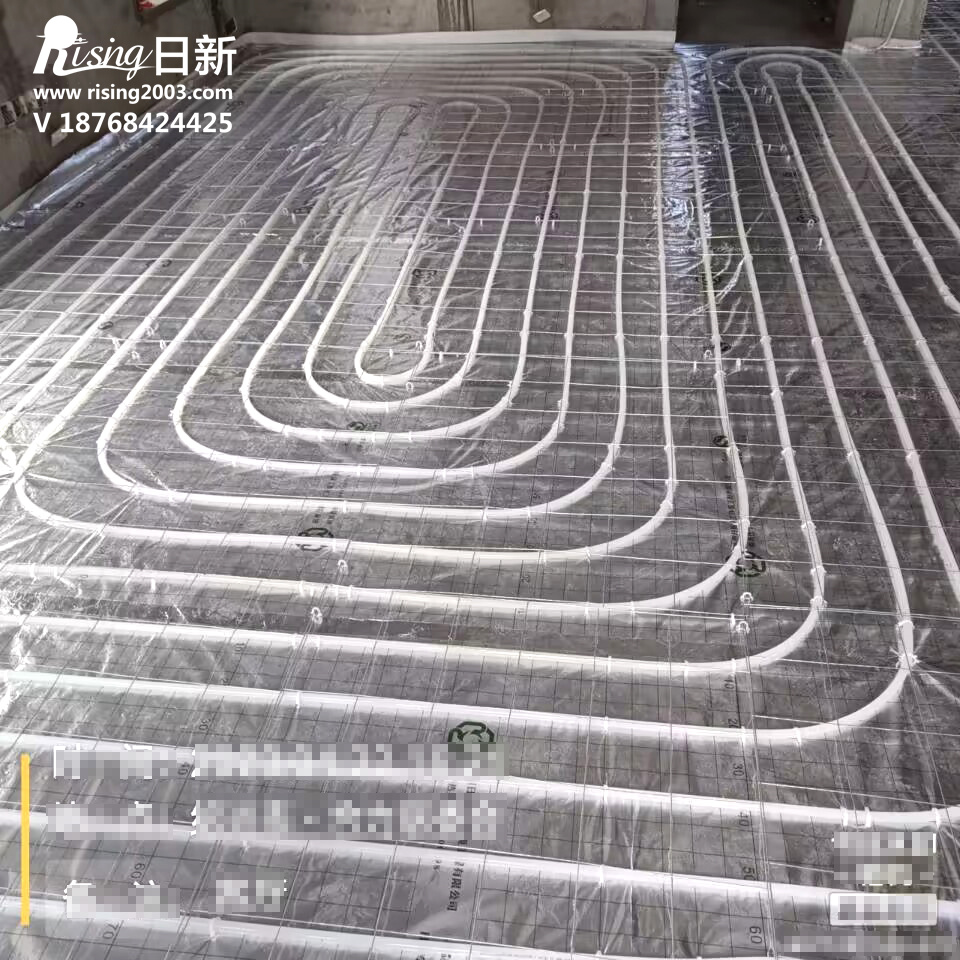 柯橋自建房風冷熱泵系統(tǒng)項目地暖階段【日新環(huán)境】