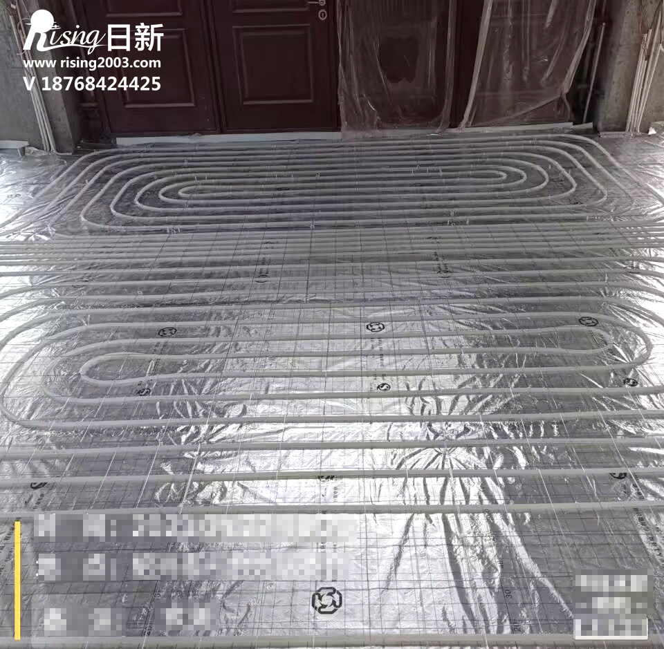柯橋自建房風冷熱泵系統(tǒng)項目地暖階段【日新環(huán)境】