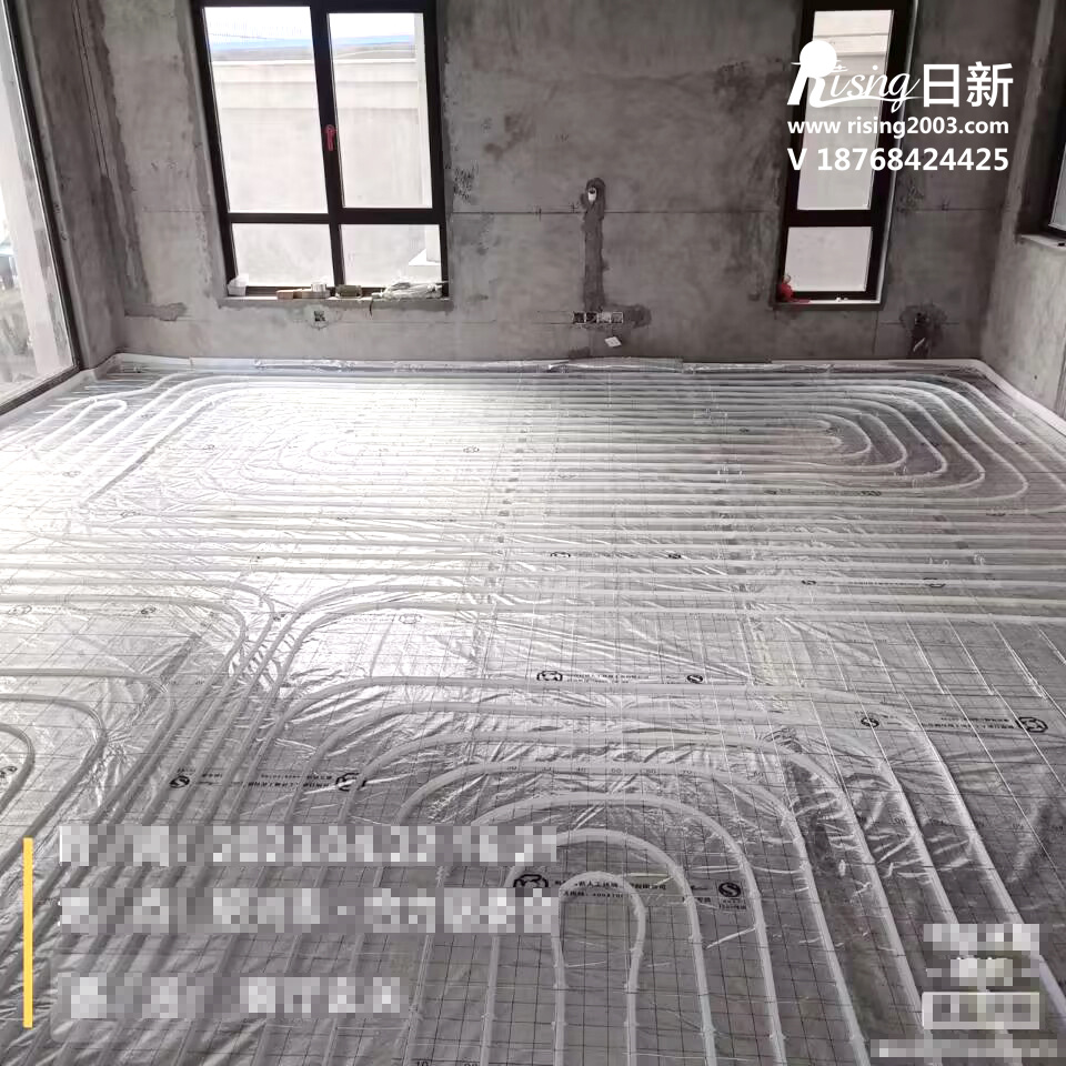 柯橋自建房風冷熱泵系統(tǒng)項目地暖階段【日新環(huán)境】