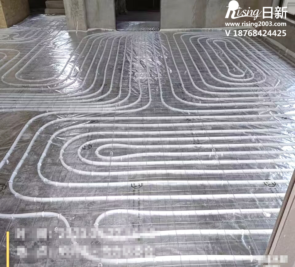 柯橋自建房風冷熱泵系統(tǒng)項目地暖階段【日新環(huán)境】