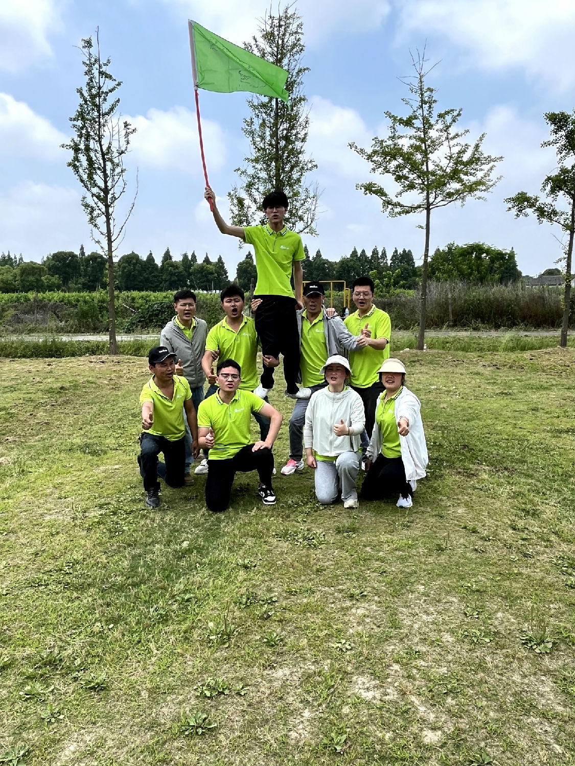 日新環(huán)境嘉興梅花洲拓展團建活動